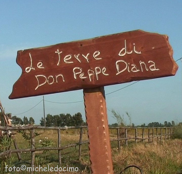 Cartello terre di don peppe diana