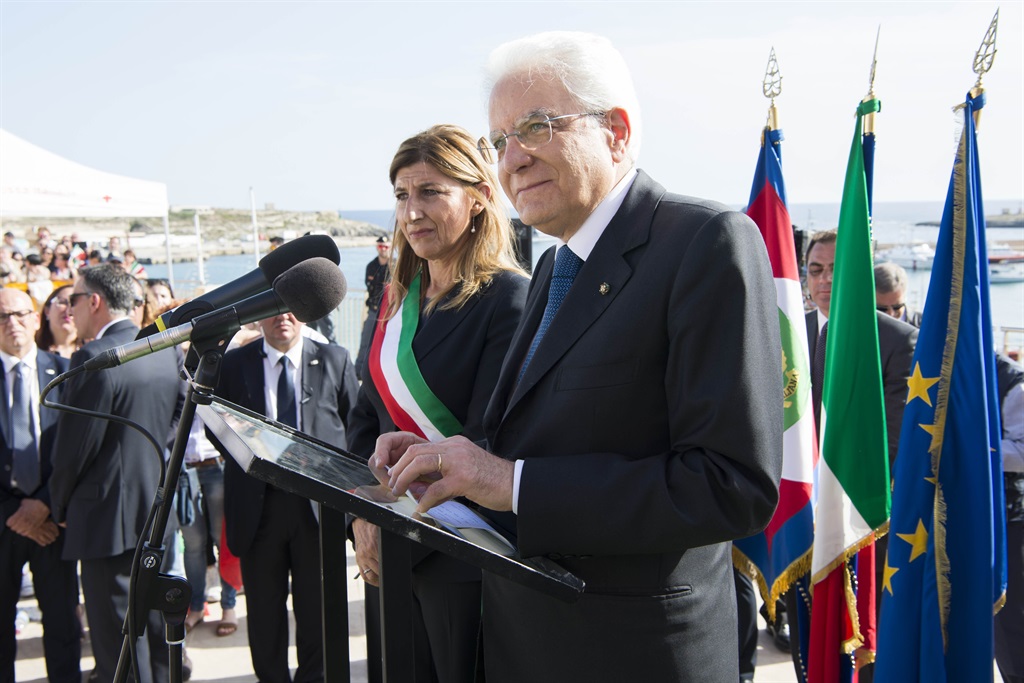 lampedusa mattarella