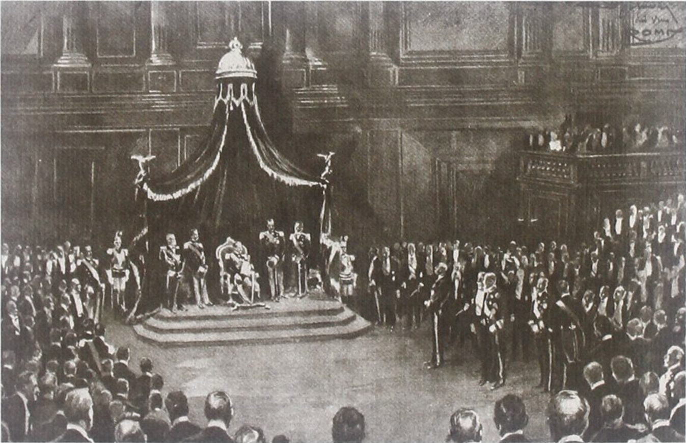 Solenne inaugurazione della XXIV Legislatura nellaula del Senato
