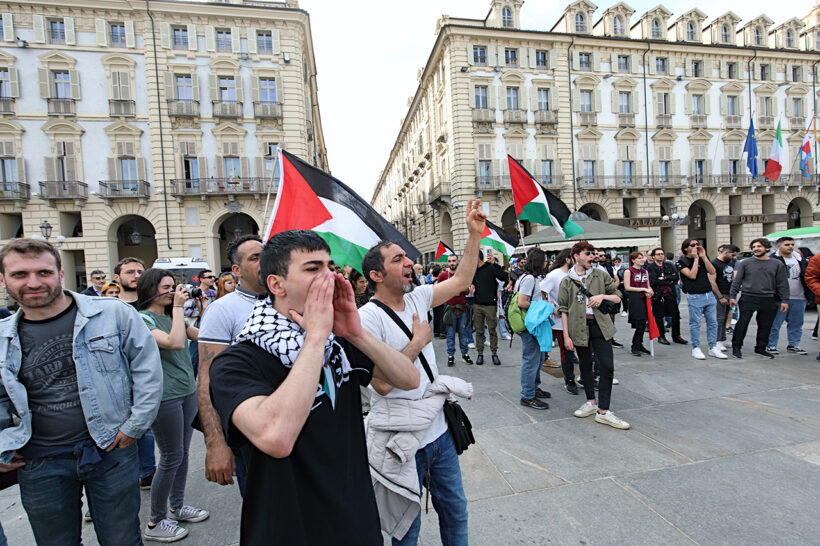 Manifestazione pro Palestina